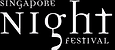 Singapore Night Festival logo in white